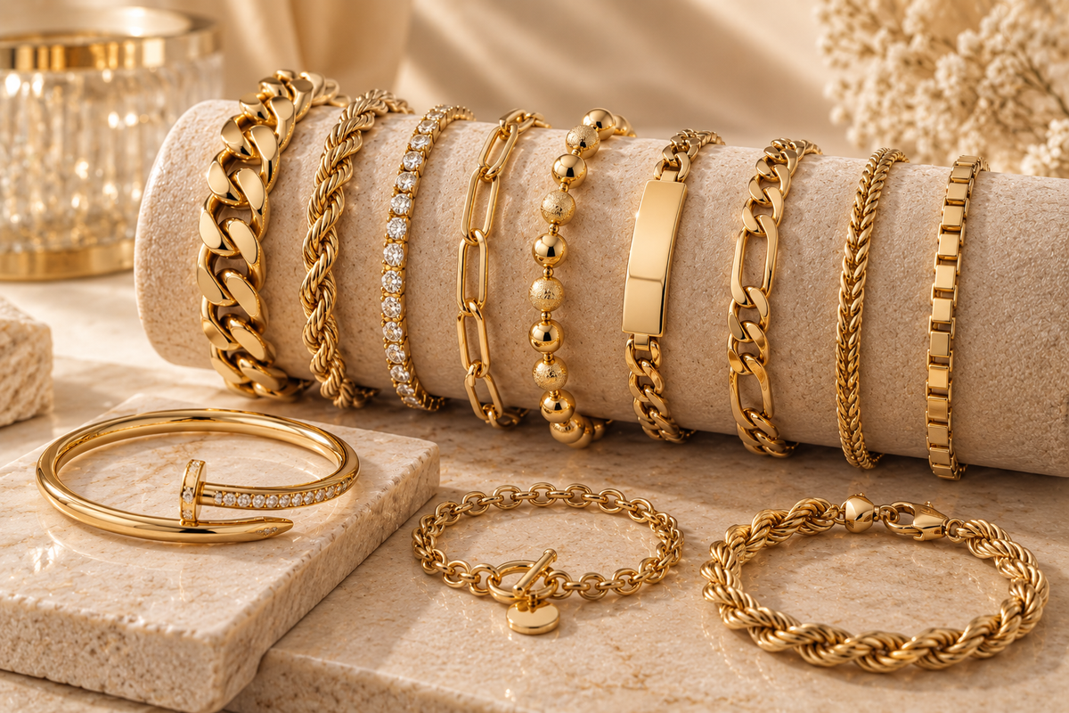 Gold Bracelets