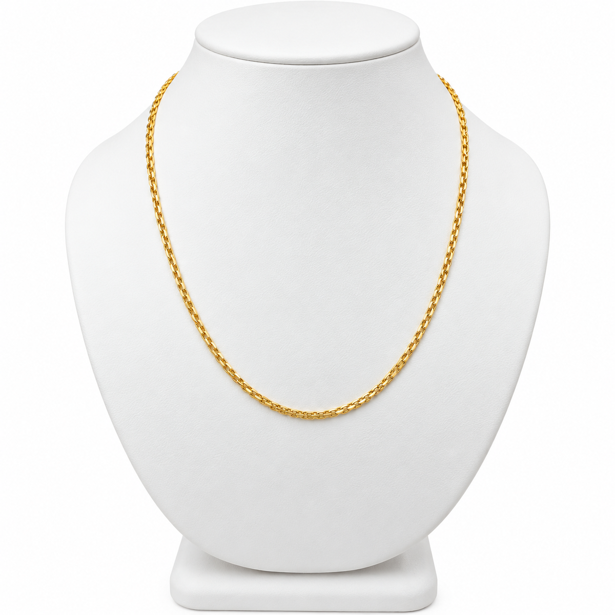 18k yellow Gold modern Women Necklace
