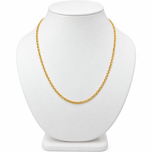 18k yellow Gold modern Women Necklace