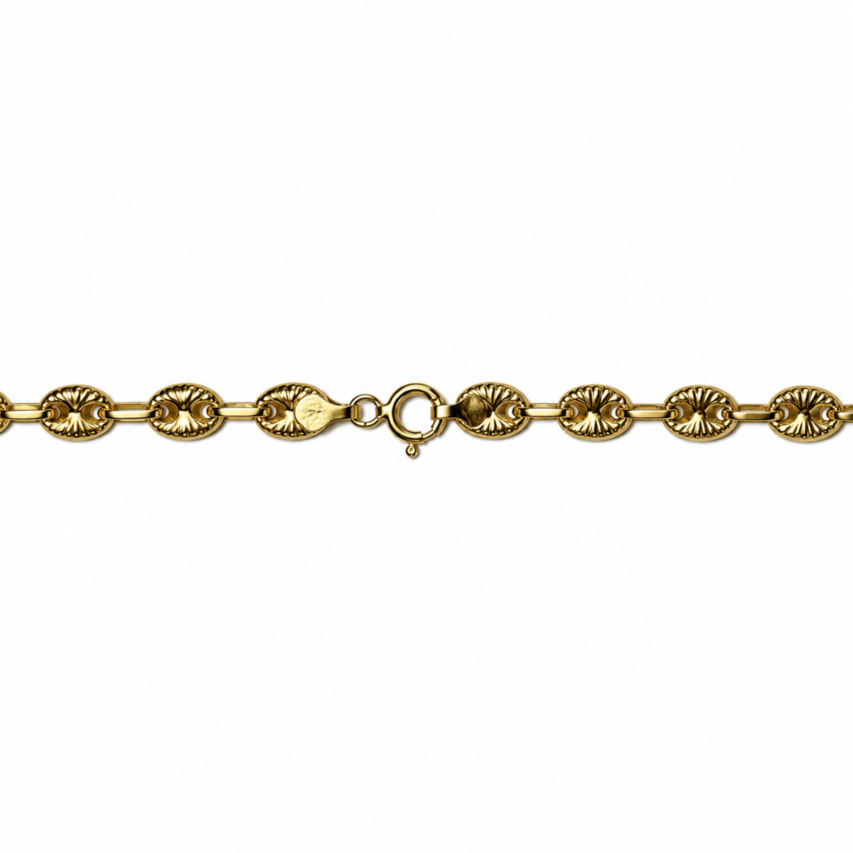 Mariner Link Puffed Necklace