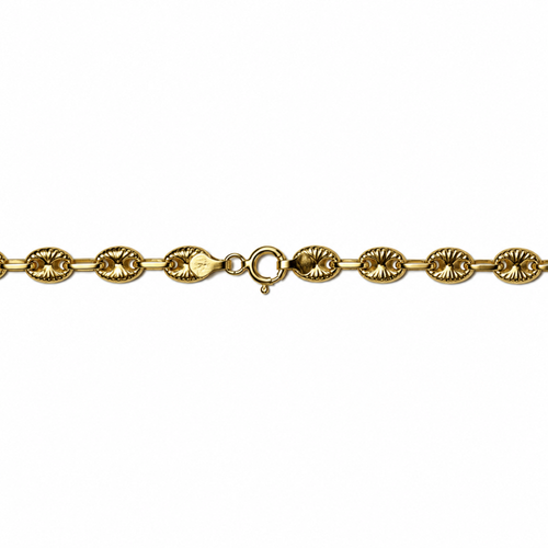Mariner Link Puffed Necklace