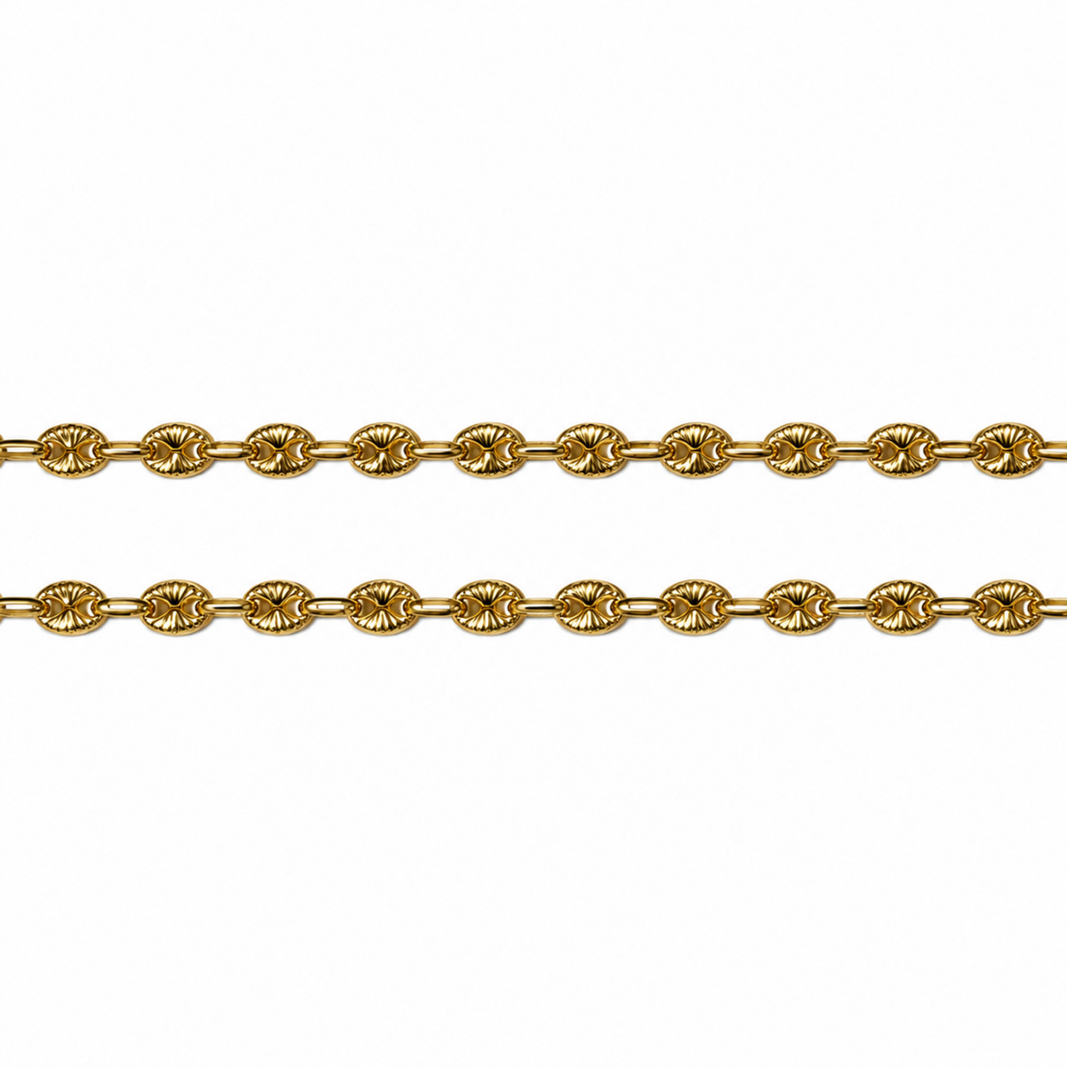 Mariner Link Puffed Necklace