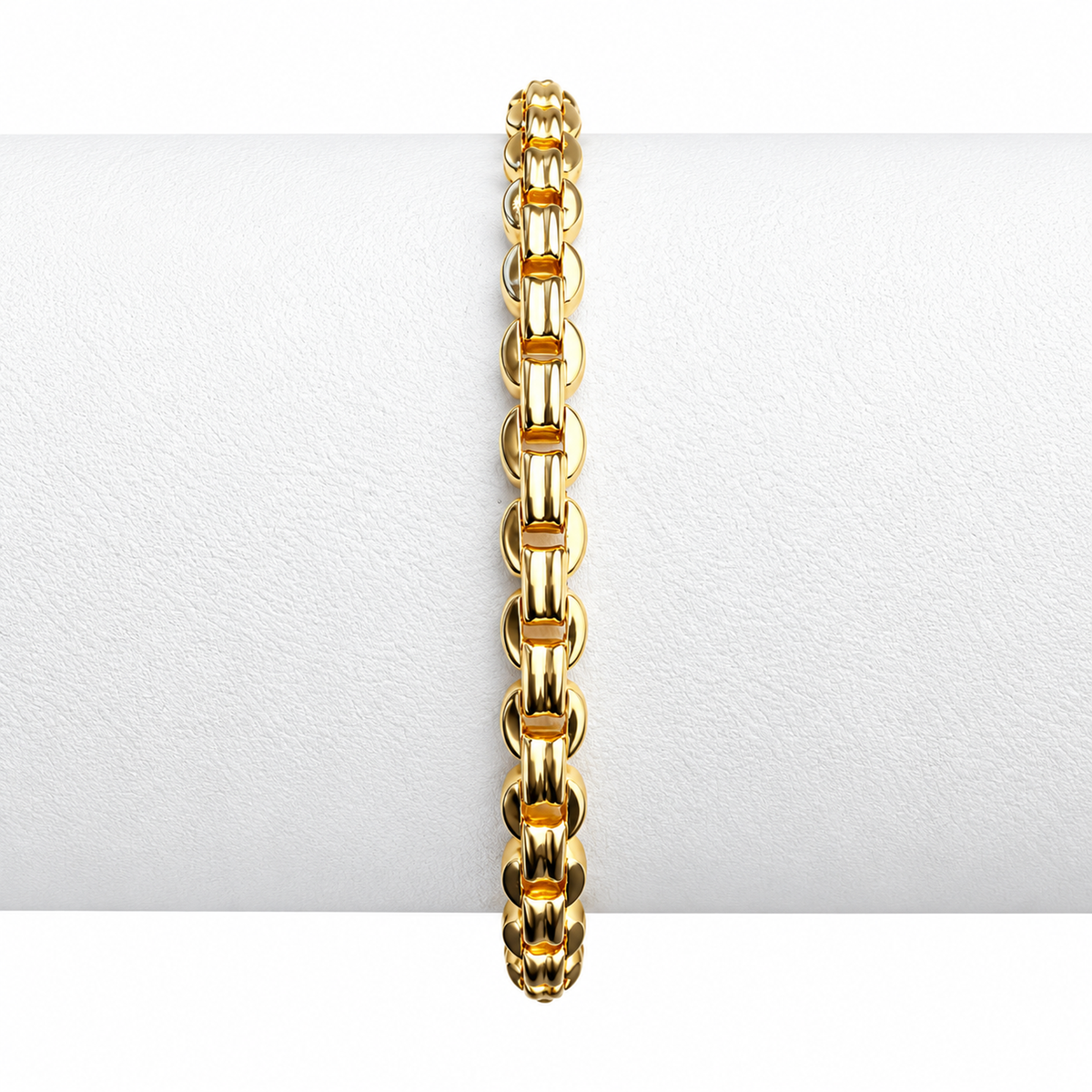18K Gold Chain Style Bracelet