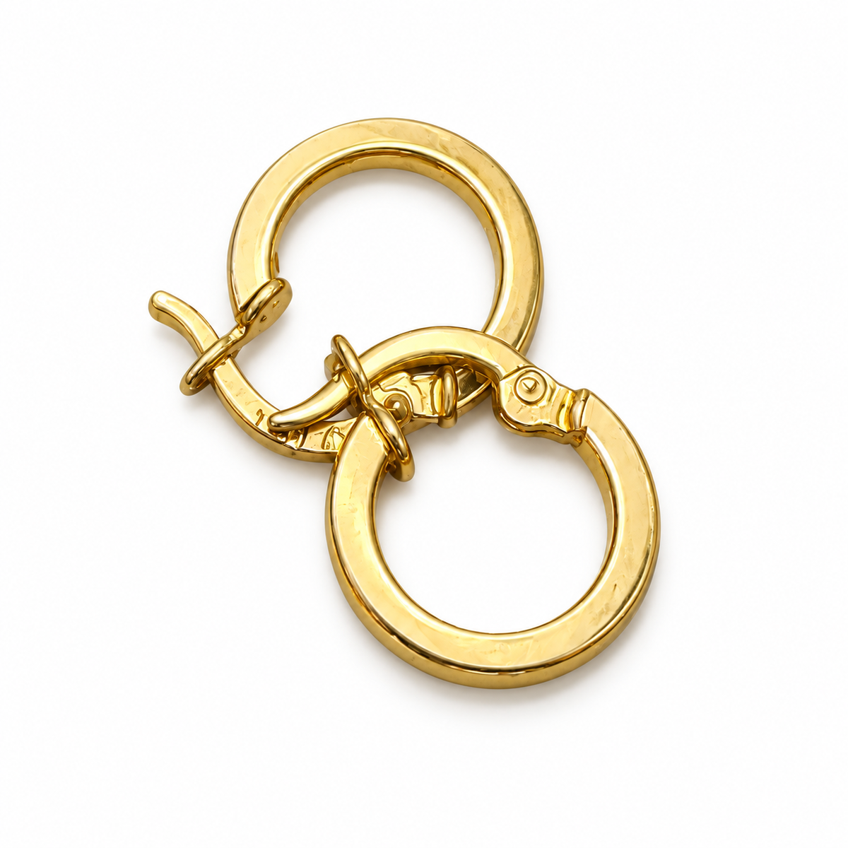 Classic Polished Hoops