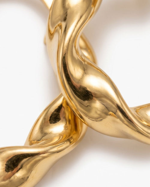 Liquid Gold Hoops
